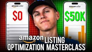 Amazon FBA Listing Optimization Materclass (A to Z Tutorial)