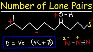 How To Identify The Number of Lone Pairs on an Atom Using Formal Charge