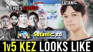 SATANIC shows why this NEW HERO actually can 1v5! (vs. 5 PRO's STACKED!)