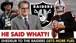 Shedeur Sanders To The Raiders Rumors Are Growing After Mel Kiper Jr.'s Coach Prime Comments