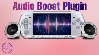 Audio Boost plugin for the PSP