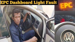 EPC Dashboard Light Fault Car Starting Trouble VW Vento