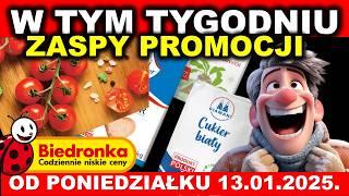 𝐁𝐈𝐄𝐃𝐑𝐎𝐍𝐊𝐀  ️️Gazetka Promocyjna Od Poniedziałku 13.01.2025.