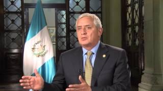 EXCLUSIVA: Otto Pérez Molina, Presidente de Guatemala