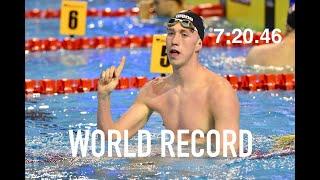 800m Freestyle WORLD RECORD - Daniel Wiffen