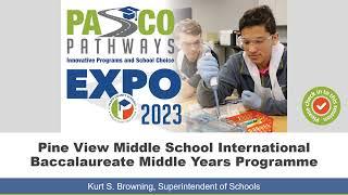 Pine View Middle School Pasco Pathways Expo 2023