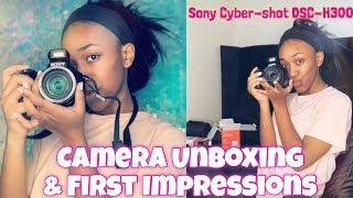 CAMERA UNBOXING & FIRST IMPRESSION  Sony CyberShot DSC- h300