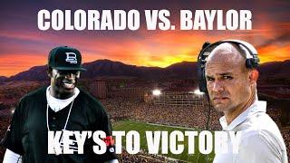 Colorado vs. Baylor | The Keys to Victory | Coach Prime Season Turnaround