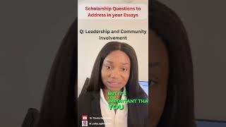 Here's what they ask in a 100% scholarship interview.