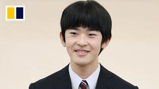 Japan’s teenage prince pledges to fulfil royal duties