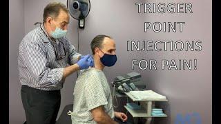 Pain Relief - Trapezius Trigger Point Injections - Does It hurt?