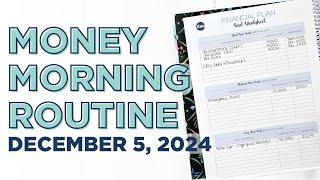 Money Morning Routine | 2025 Financial Goals