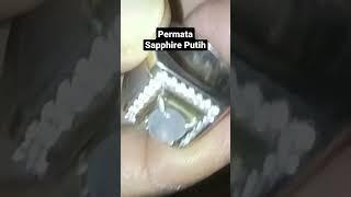 Batu Permata White Sapphire, Perhiasan Pria Wanita Cakep dan Elok, Sudah Star dan Kolektor Item