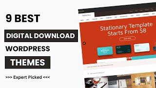 9 Best WordPress Themes for Digital Downloads 2024 | Digital Marketplace WordPress Theme