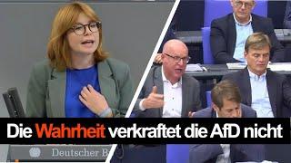 Die AfD verkraftet die Wahrheit nicht und wird laut