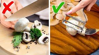 Genius Slicing and Peeling Hacks for EASY Food Prep! 