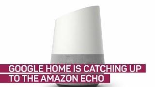 Google Home is catching up to the Amazon Echo (CNET News)