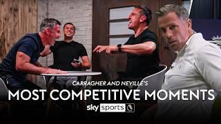 Jamie Carragher and Gary Neville's MOST COMPETITIVE moments! 