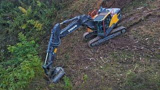 [Mulcher] Volvo EC220eNl trincia forestale FAE UML/EX Team Ghisolfi pulizia terreno