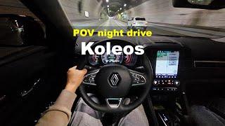 2024 Renault Koleos(new QM6) GDe POV night drive