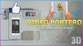 Instalación de Video Portero + Cerradura Eléctrica. Explicado Pasa a Paso fácil || Conecvid