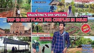 Best 10 Places For Couples In Delhi | Best Place For Couples | Places To Visit On Valentine's day |