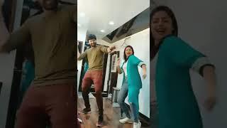 #sohel and #moksha  Dance in #luckylakshman shoot #entertainer #syedsohelryan