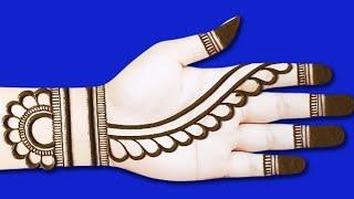 New mehadi design simple 2023-Mahandi ki digain-Mehndi dizain-Mandhi digene simple-mahdi ka dizain