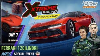 Xtreme Racing Championship  Day 7 showdown | 2025 Ferrari 12Cilindri | NFS No Limits