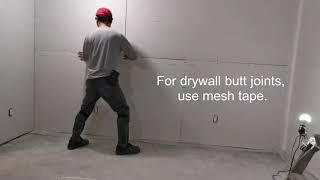 Drywall Taping Tutorial: The Process from Start to Finish