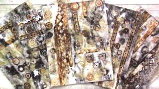 How To Create Rusted Grunge Papers