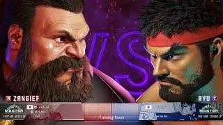 Zacfy3d (Master Modern Zangief) vs Master Classic Ryu | SF6 Ranked