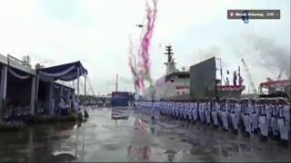 TV STREAMING - SEA TODAY_KASAL MERESMIKAN KRI HAMPALA DAN KRI LUMBA LUMBA MASUK JAJARAN TNI AL