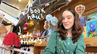 a chatty reading vlog | house search, book haul, cute shops in the city