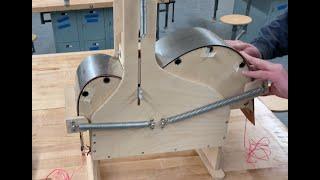 How to Build an Acoustic Guitar - Bending the Sides