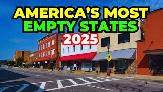 Top 10 Empty States Where NO ONE Wants to Live In!