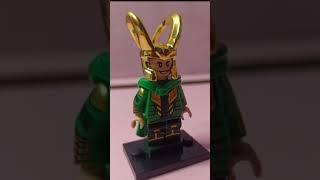 LEGO Loki with Scepter (Knock off) | Avengers | #lego #marvel #shorts #avengers