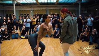 Dani J & Kewin Cosmos - Mentiras | Bachata Workshop | Magda & Valeria