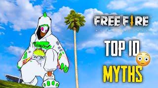 Top 10 Mythbusters in FREEFIRE Battleground | FREEFIRE Myths #290