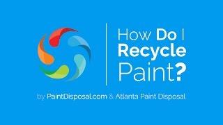 How do I recycle paint?