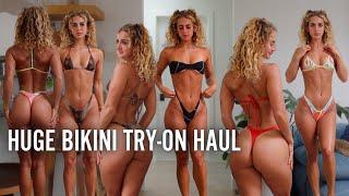 HUGE BIKINI TRY-ON HAUL | SKIMS, FRANKIES BIKINIS, ONEONE SWIM | LUXURY SWIMWEAR | WORTH THE HYPE?