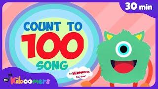 Count to 100 & More! | Fun Counting Songs for Kids | 30+ Mins with The Kiboomers