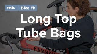 How To Fit The Tailfin Long Top Tube Bag | Bike Fit