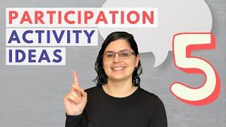 5 Types Of Participation Activities For Students | Increase Student Success