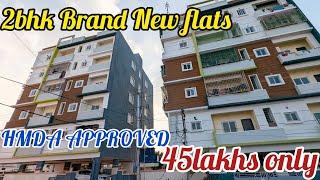 Brand New 2bhk flat for sale in Hyderabad #kukatpally#lowbudgetflats