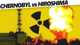 Why can you live in Hiroshima but not in Chernobyl?