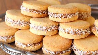 We are amazed! MELTING FAMOUS SHORTBREAD COOKIES with Filling TENDERNESS "ALFAJORES"