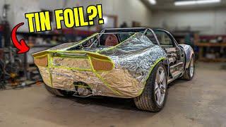 Using Tin Foil to Build Our Supercar! (Project Jigsaw Ep. 49)