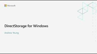 DirectStorage for Windows