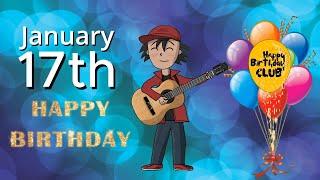 17 January Best Happy Birthday Song | Happy Birthday WhatsApp Status